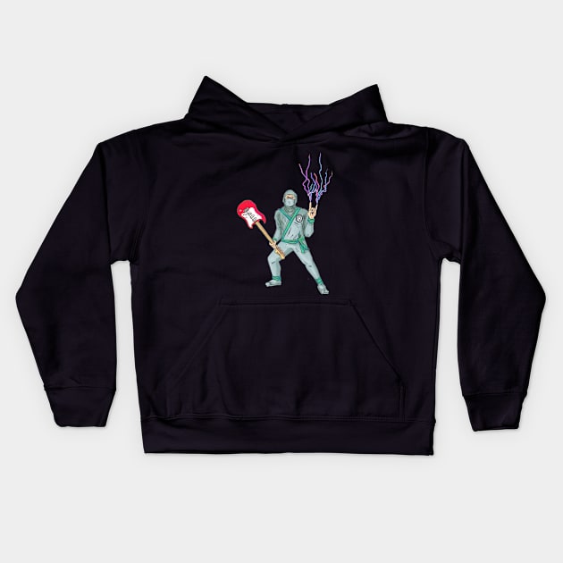 Ninjam! Kids Hoodie by jaredwolfbaker